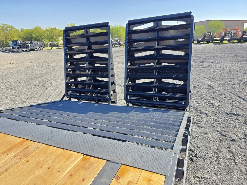 40' DKO Gooseneck Deckover 35' + 5' Mega Ramps (2) 8K Axles - Hotshot Non-CDL/DO 8K MR - Stryker Dealership Group