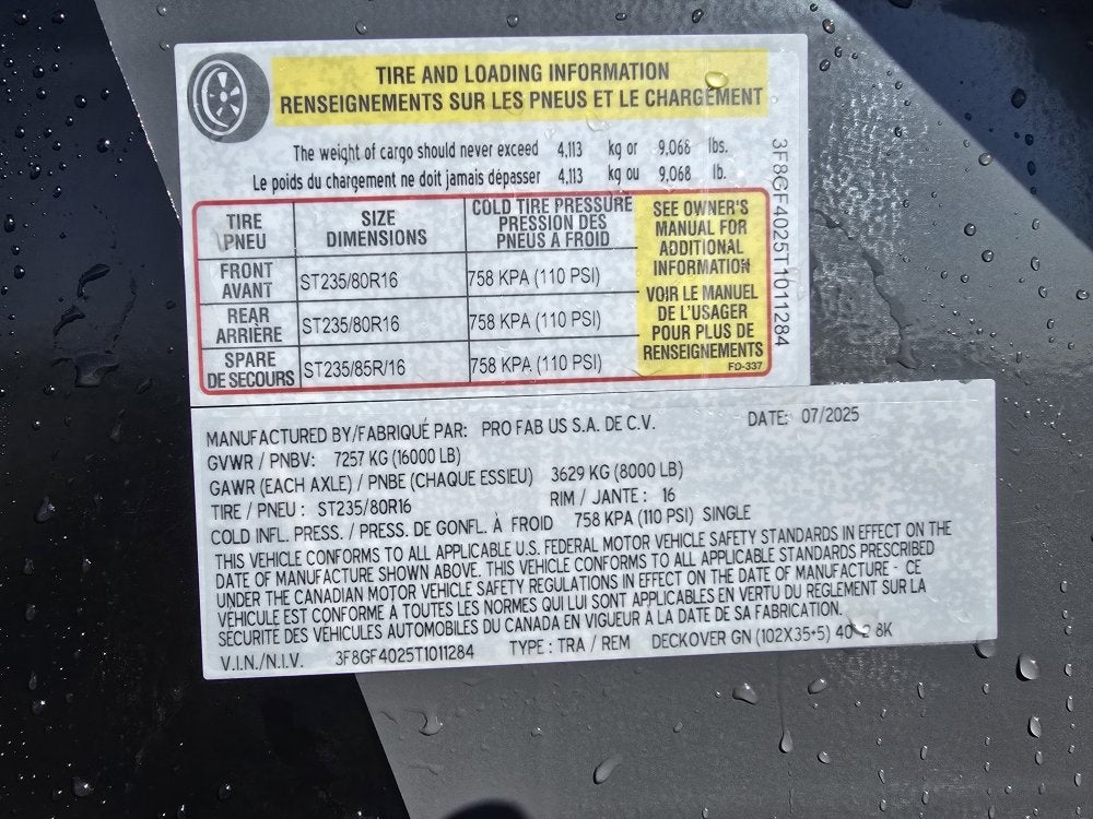 40' DKO Gooseneck Deckover 35' + 5' Mega Ramps (2) 8K Axles - Hotshot Non-CDL/DO 8K MR - Stryker Dealership Group
