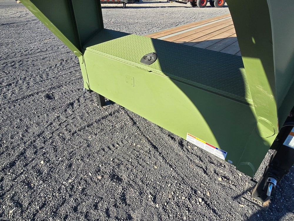 40' DKO Gooseneck Deckover 35' + 5' Mega Ramps (2) 8K Axles - Hotshot Non-CDL/DO 8K MR - Stryker Dealership Group