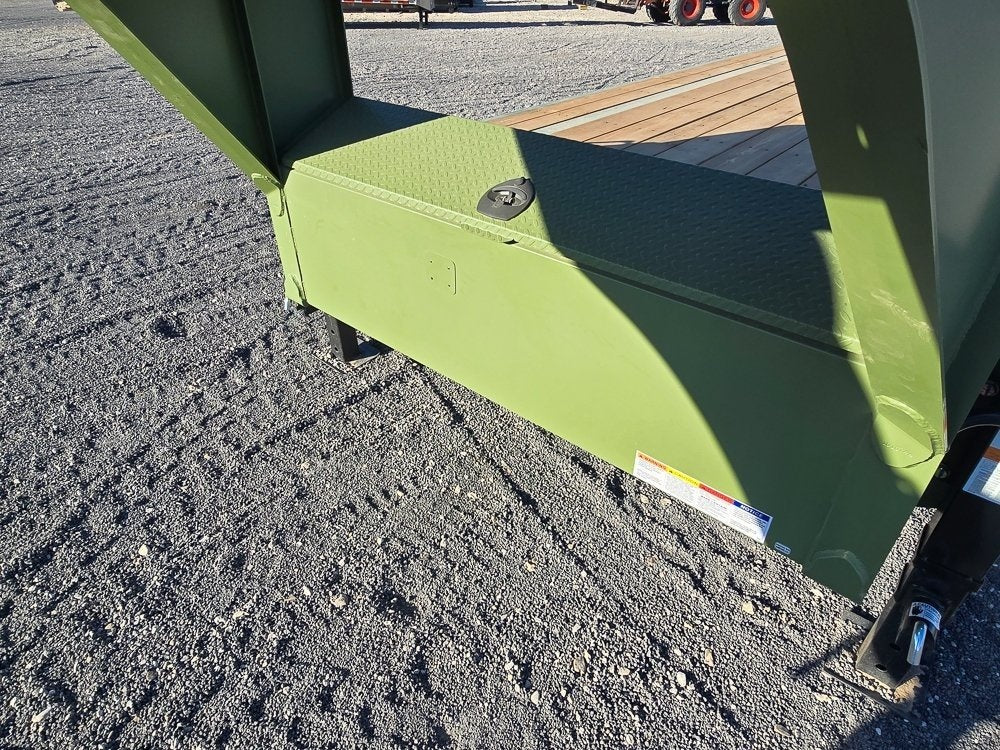 40' DKO Gooseneck Deckover 35' + 5' Mega Ramps (2) 8K Axles - Hotshot Non-CDL/DO 8K MR - Stryker Dealership Group