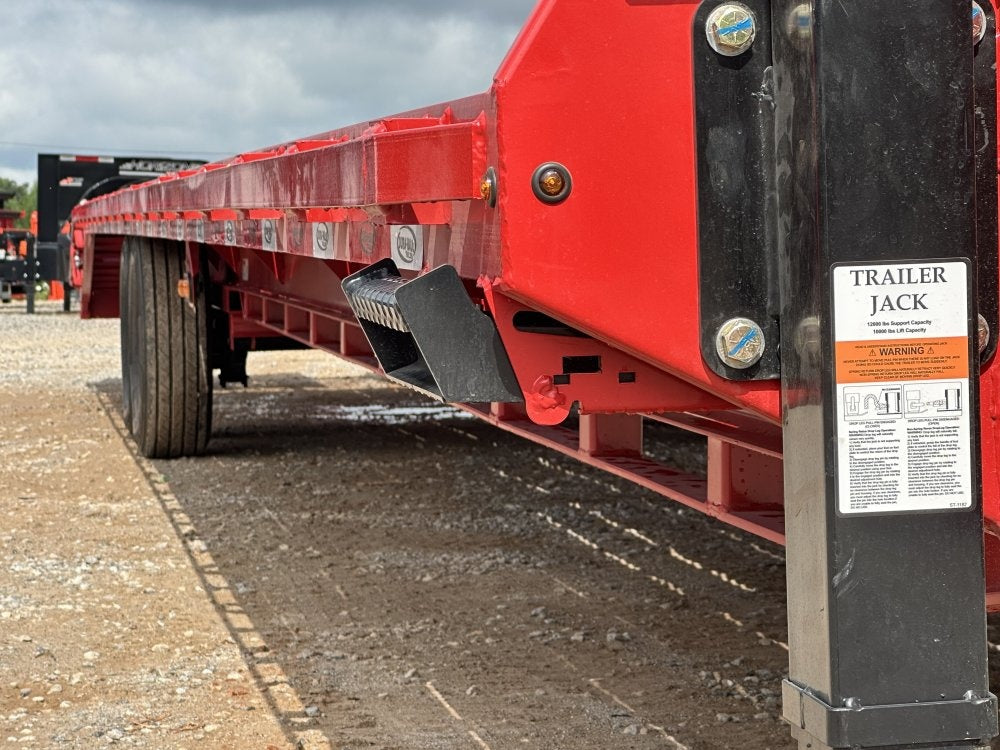 40' DKO Gooseneck Deckover 35' + 5' Mega Ramps (2) 8K Axles, 14 Ply Tires - Hotshot Non-CDL/DO 8K MR - Stryker Dealership Group