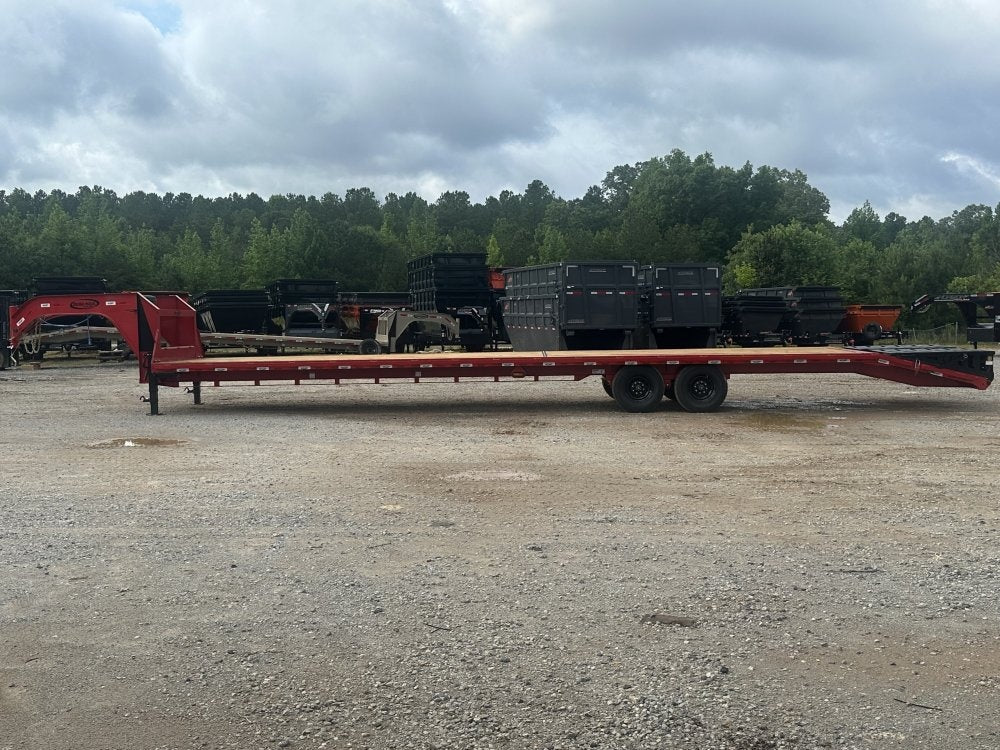 40' DKO Gooseneck Deckover 35' + 5' Mega Ramps (2) 8K Axles, 14 Ply Tires - Hotshot Non-CDL/DO 8K MR - Stryker Dealership Group