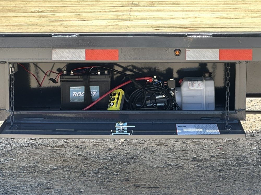 40' FD Gooseneck Mega Ramps 12k Axles Rhino Ramps - Dual Wheel Deckover/DO 12K MR - Stryker Dealership Group