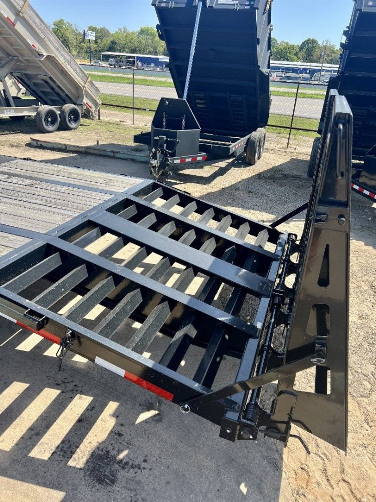 40' FDX Gooseneck 10k Axles Mega Ramps - Dual Wheel Deckover/DO 10K MR DW - Stryker Dealership Group