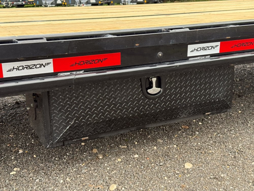 40' FHZ Gooseneck Deckover (2) 12K Axles Mega Ramps 25.9 GVWR, Hydraulic Jacks - Heavy Duty Deckover/DO 12K MR - Stryker Dealership Group