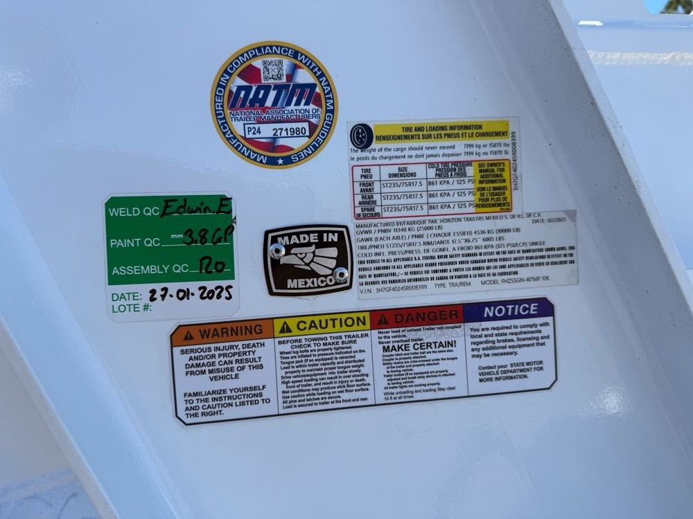 40' FHZSS Gooseneck Deckover (2) 10K Axles Super Single 18 Ply Tires Mega Ramps - Super Single Deckover/DO 10K MR SS - Stryker Dealership Group