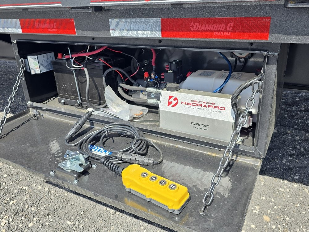 40' FMAX GN Deckover Trailer - (2) 16k Axles - Hydraulic Dove - Dual Wheel Deckover/DO 16K MR - Stryker Dealership Group