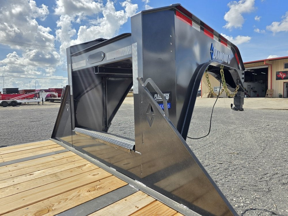 40' FMAX GN Deckover Trailer - (2) 16k Axles - Hydraulic Dove - Dual Wheel Deckover/DO 16K MR - Stryker Dealership Group