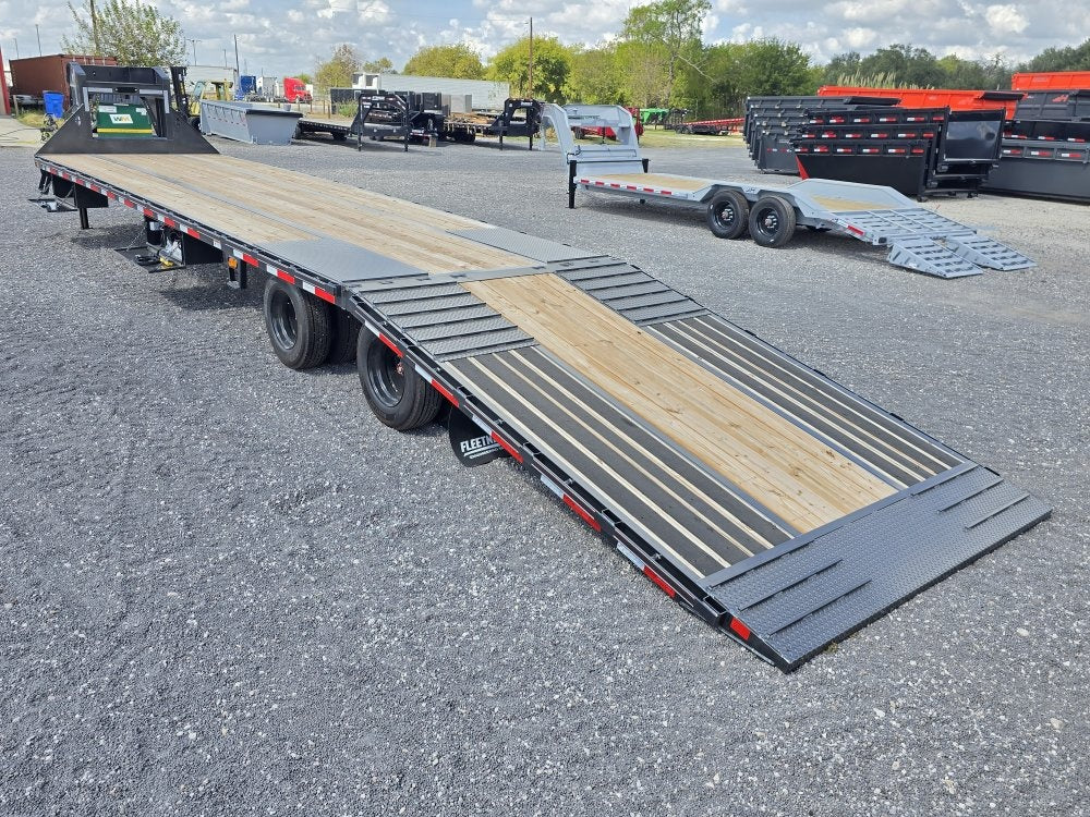40' FMAX GN Deckover Trailer - (2) 16k Axles - Hydraulic Dove - Dual Wheel Deckover/DO 16K MR - Stryker Dealership Group