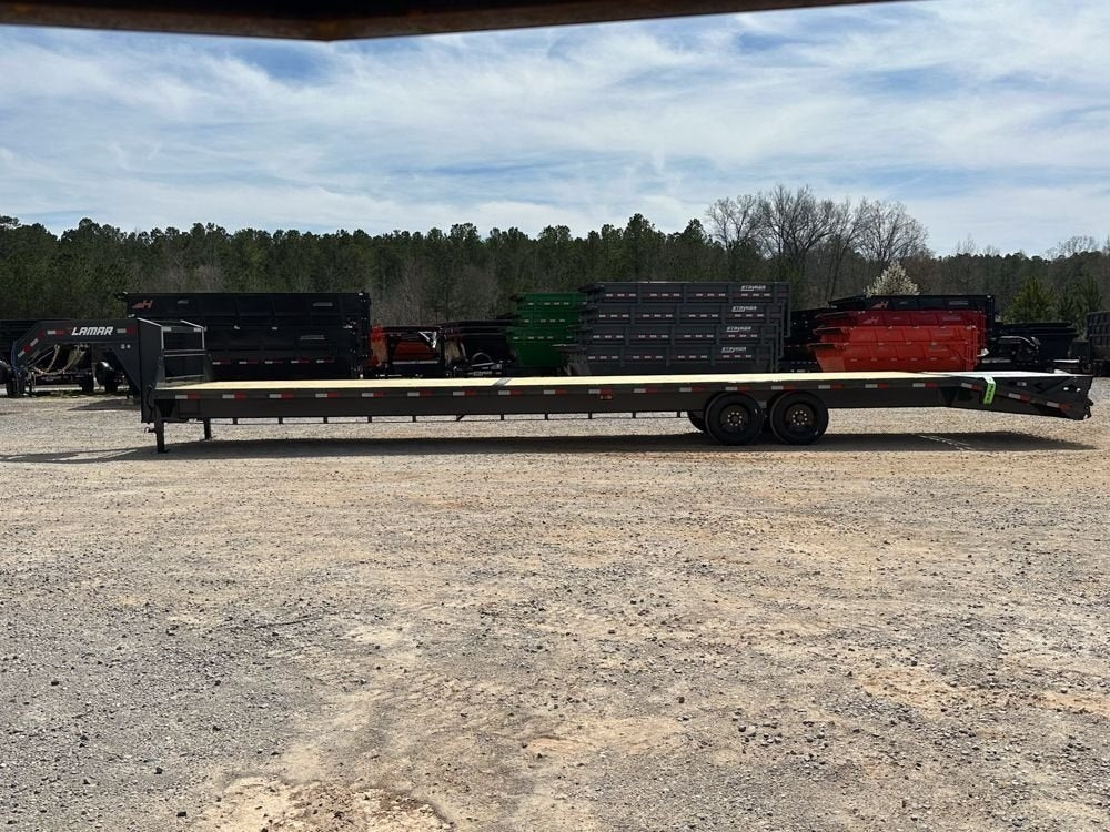 40' FS Gooseneck Mega Ramps 8k Axles 16 Ply Tires with Spare - Hotshot Non-CDL/DO 8K MR - Stryker Dealership Group