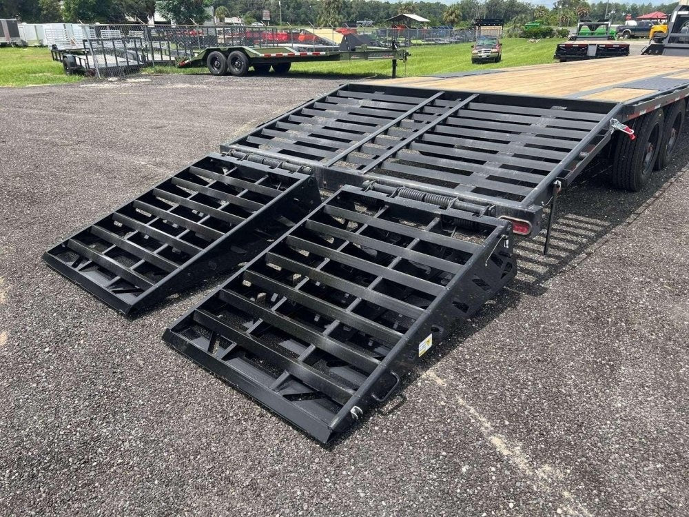 40' FTZ Gooseneck (2) 10k Axles - Mega Ramps - Hotshot Non-CDL/DO 10K MR SS - Stryker Dealership Group