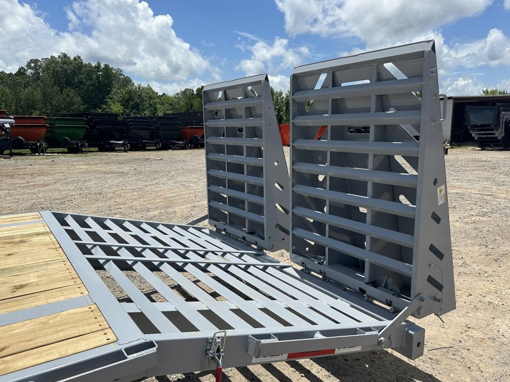 40' FTZ Gooseneck (2) 7k Axles Mega 14k GVWR 14ply Tires - I-Beam Bridge Upgrade - Hotshot Non-CDL/DO 7K MR - Stryker Dealership Group