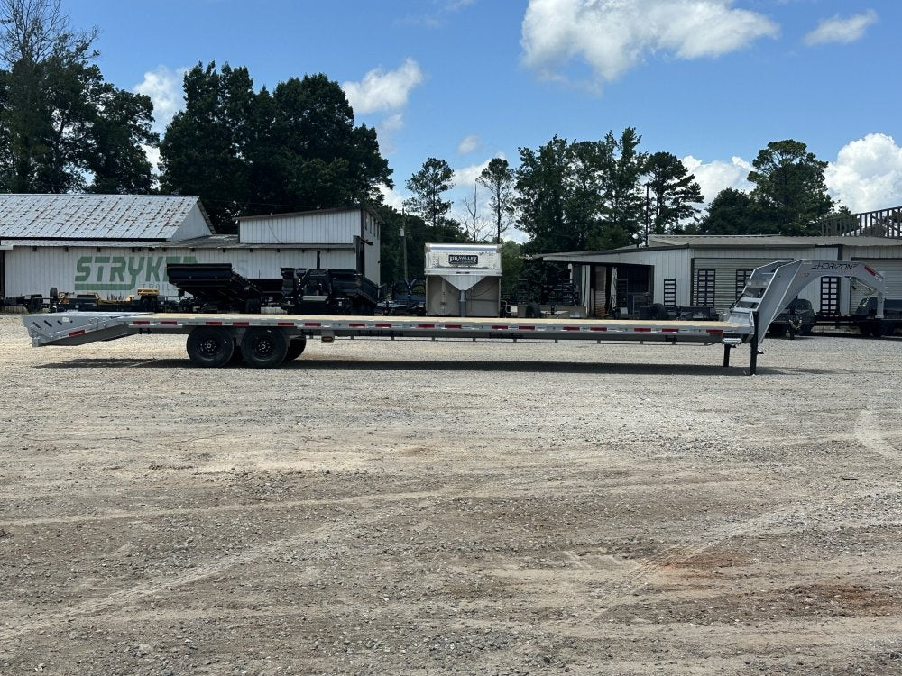 40' FTZ Gooseneck (2) 7k Axles Mega 14k GVWR 14ply Tires - I-Beam Bridge Upgrade - Hotshot Non-CDL/DO 7K MR - Stryker Dealership Group