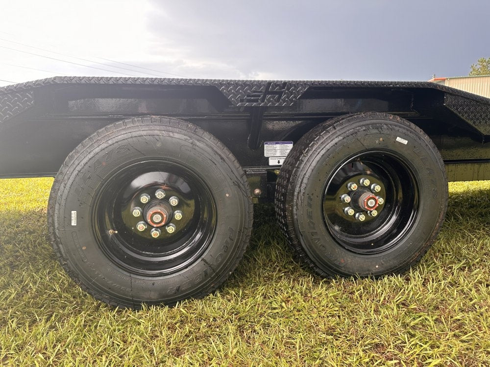 40' FWZ GN Equipment Trailer 2 - 8k Spring Axles Slide in Ramps Drive Over Fenders - Equipment Trailers - Stryker Dealership Group