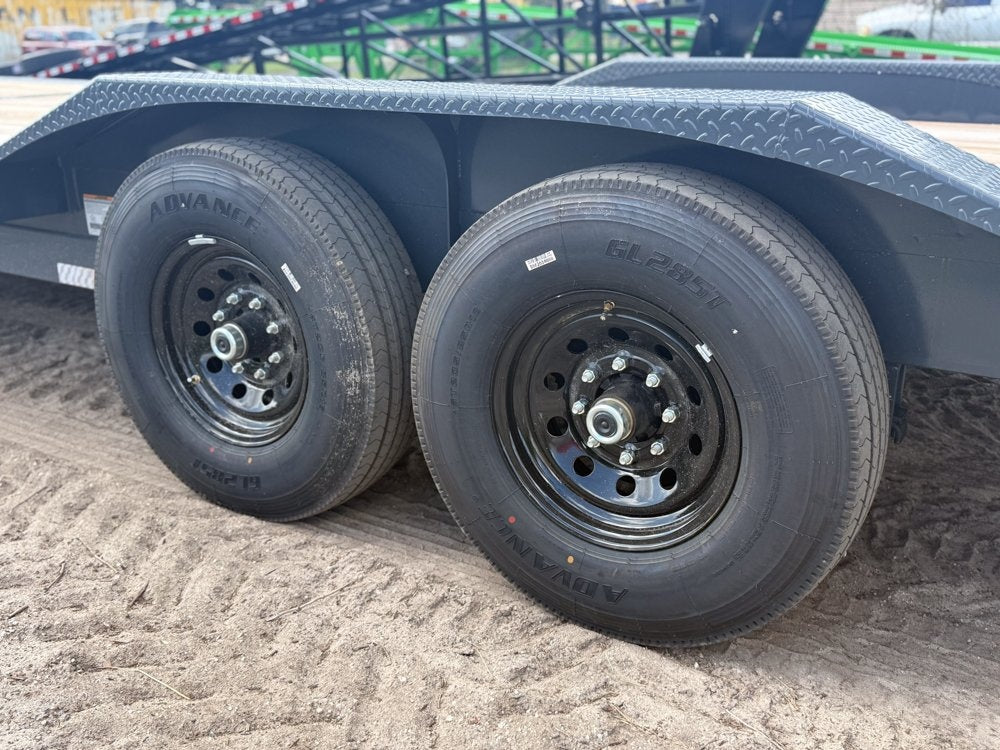 40' H8 Gooseneck Slide In Ramps 7k Axles - Equipment Trailers - Stryker Dealership Group