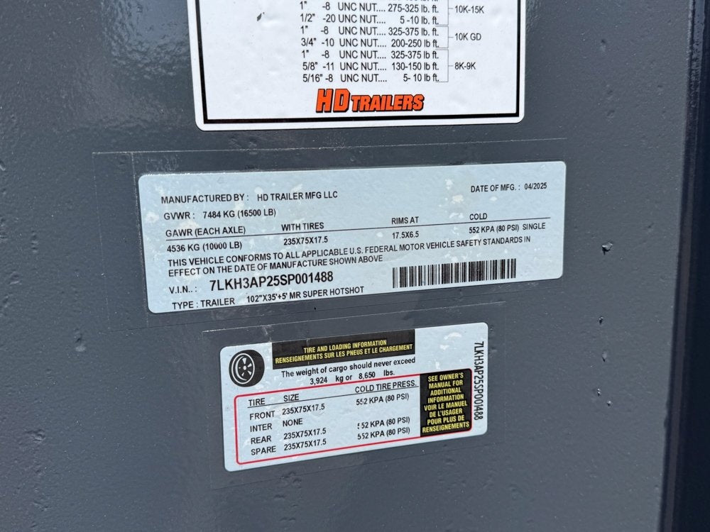 40' HD Gooseneck (2) 10k Axles Mega Ramps 18 ply Tires - 14# IB - Hotshot Non-CDL/DO 10K MR SS - Stryker Dealership Group