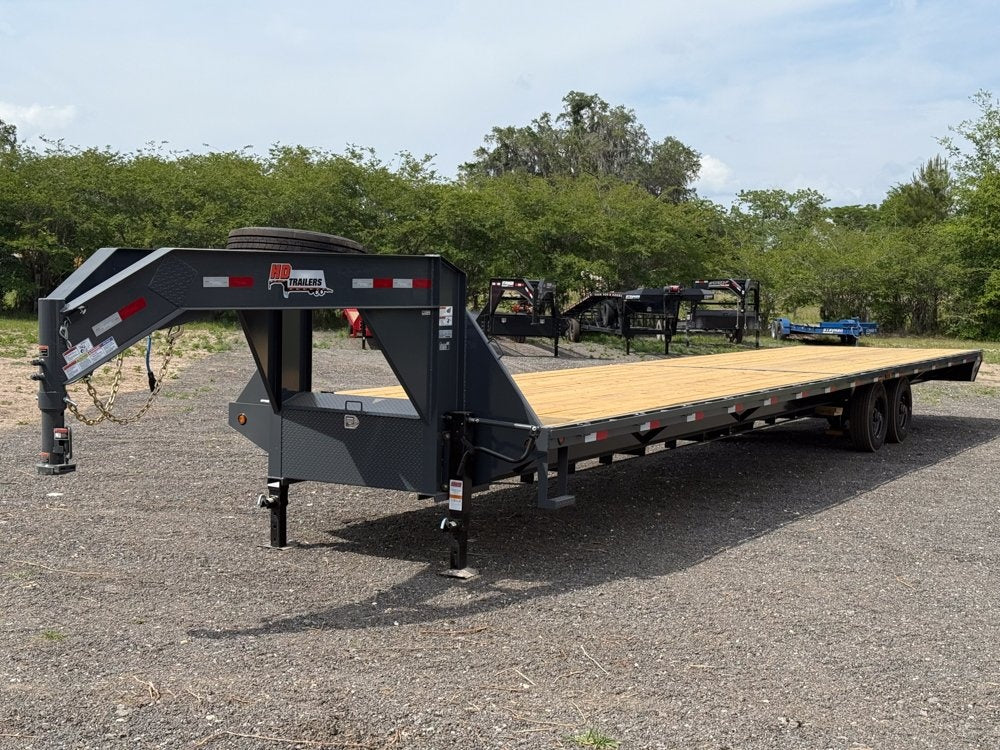 40' HD Gooseneck (2) 10k Axles Straight Deck 18ply Tires - 14# IB - Hotshot Non-CDL/DO 10K SD SS - Stryker Dealership Group
