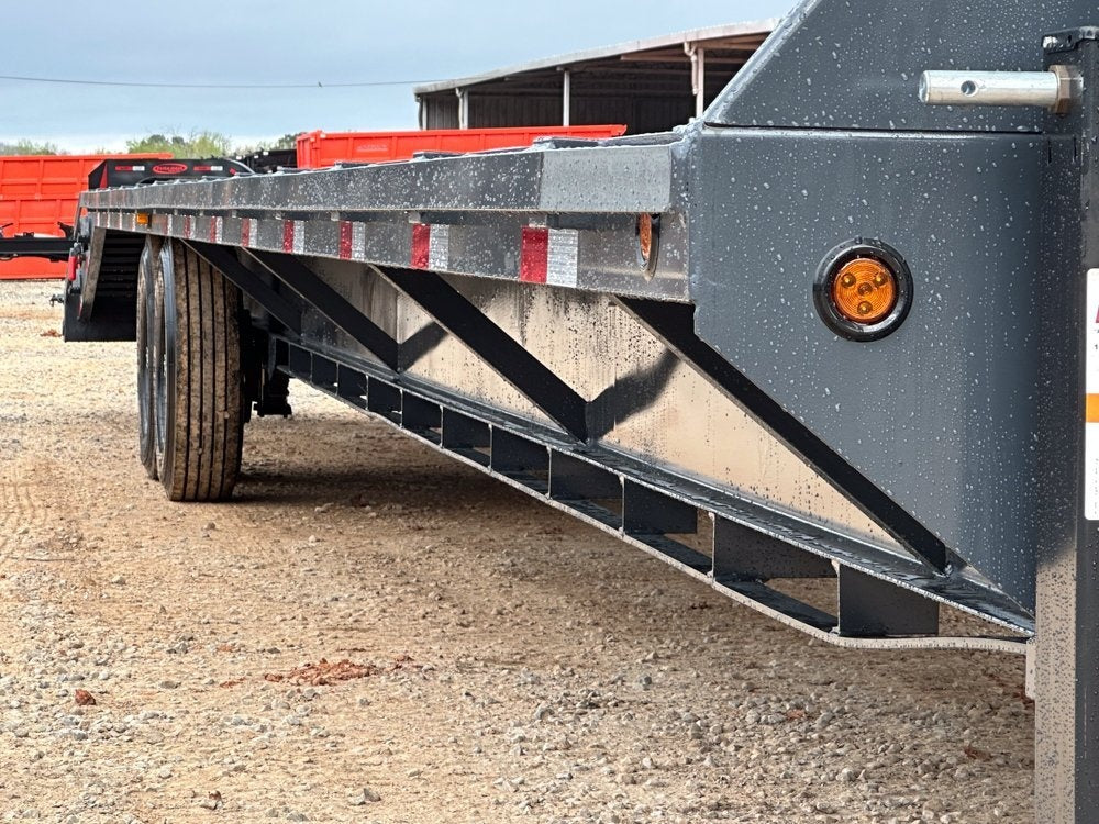 40' HD Gooseneck (2) 8k Axles Mega 16k GVWR 14ply Tires - Hotshot Non-CDL/DO 8K MR - Stryker Dealership Group