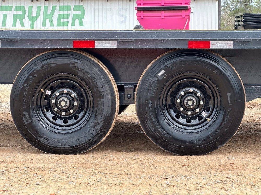 40' HD Gooseneck (2) 8k Axles Mega 16k GVWR 14ply Tires - Hotshot Non-CDL/DO 8K MR - Stryker Dealership Group