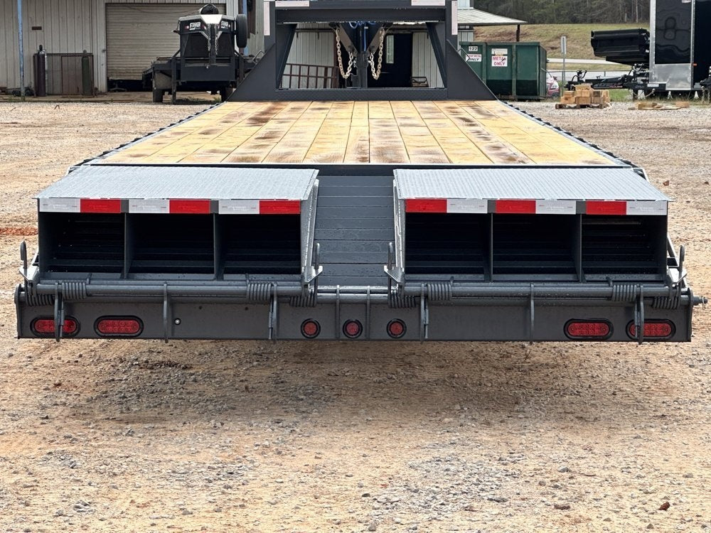 40' HD Gooseneck (2) 8k Axles Mega 16k GVWR 14ply Tires - Hotshot Non-CDL/DO 8K MR - Stryker Dealership Group