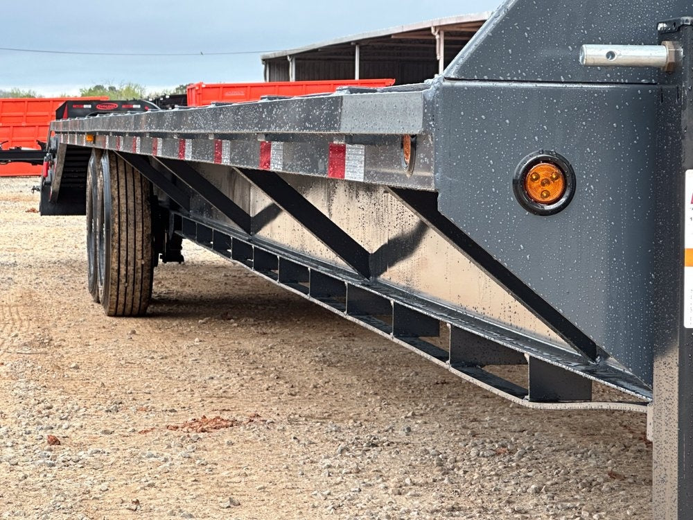 40' HD Gooseneck (2) 8k Axles Mega 16k GVWR 14ply Tires - Hotshot Non-CDL/DO 8K MR - Stryker Dealership Group