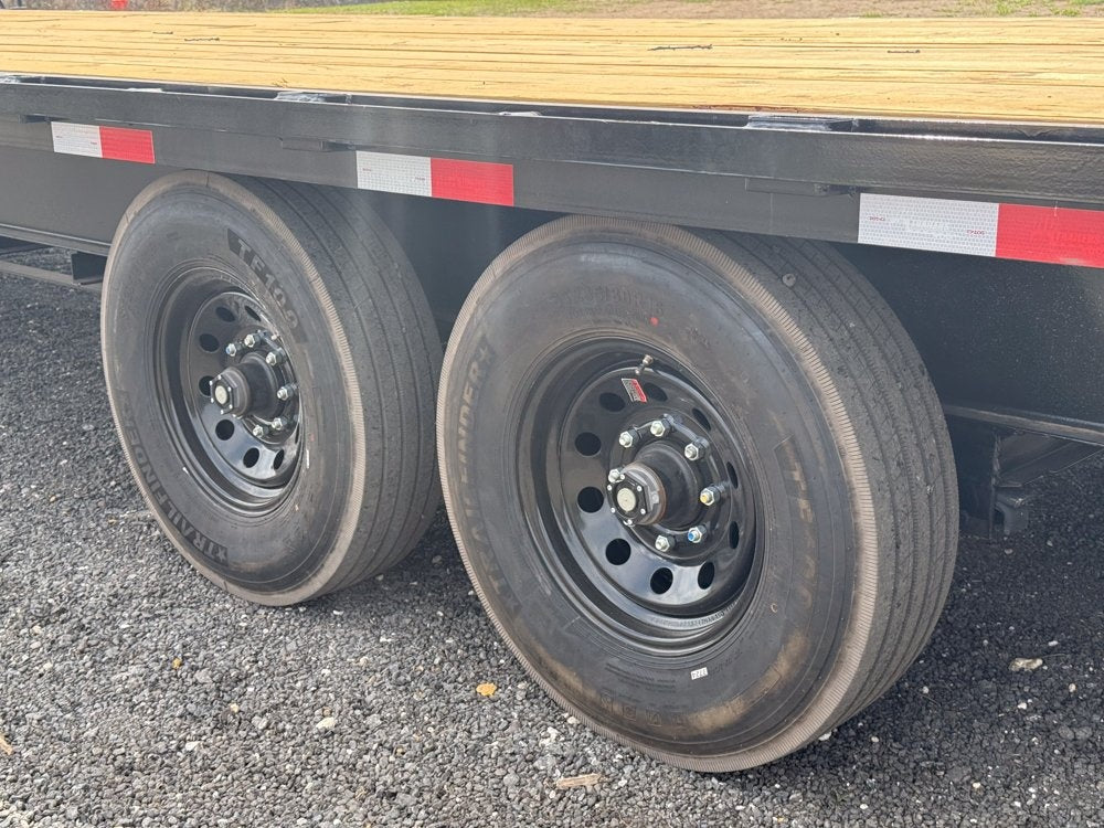 40' HD Gooseneck (2) 8k Axles Mega 16k GVWR 14ply Tires - 14# IB - Hotshot Non-CDL/DO 8K MR - Stryker Dealership Group