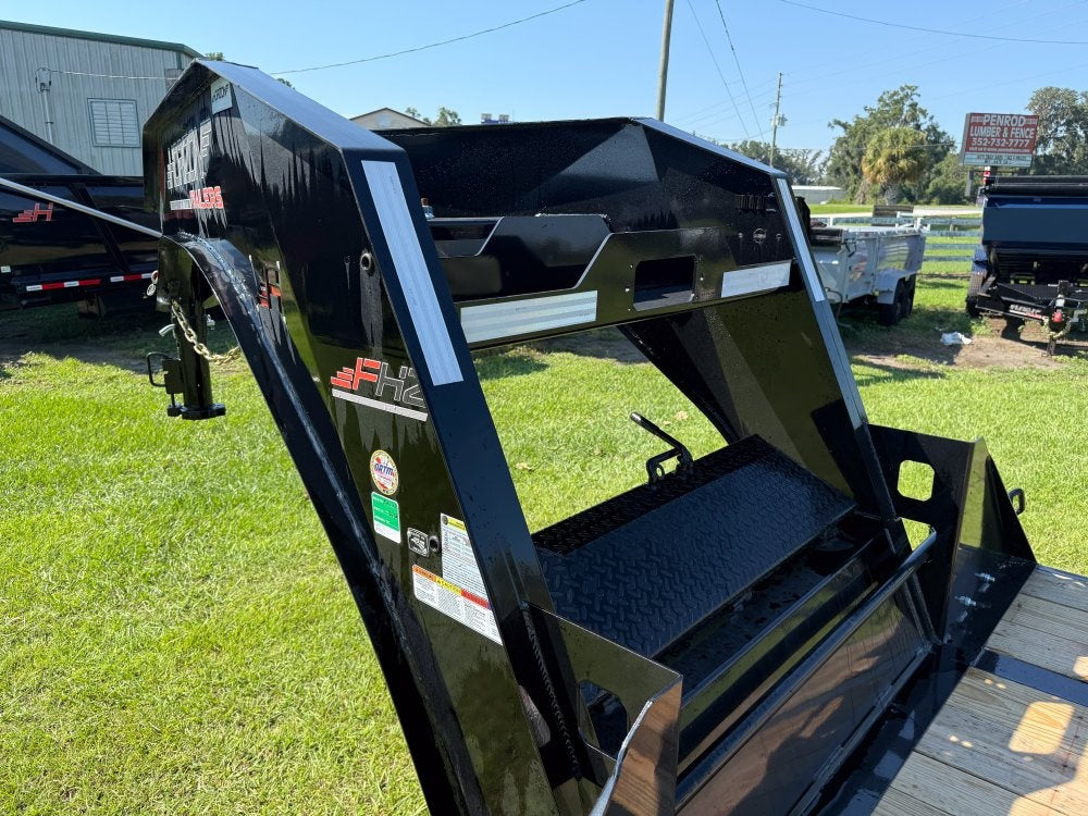 40' Horizon FHZ Gooseneck Dual Wheel Deckover Trailer Mega Ramps - (2) 10K Axles - Dual Wheel Deckover/DO 10K MR DW - Stryker Dealership Group