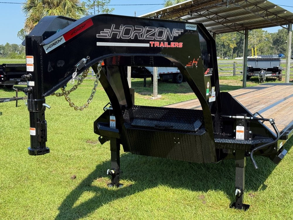 40' Horizon FHZ Gooseneck Dual Wheel Deckover Trailer Mega Ramps - (2) 10K Axles - Dual Wheel Deckover/DO 10K MR DW - Stryker Dealership Group