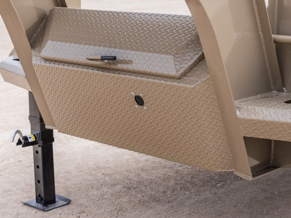 40' Horizon FHZ Gooseneck Dual Wheel Deckover Trailer Mega Ramps - (2) 10K Axles - Dual Wheel Deckover/DO 10K MR DW - Stryker Dealership Group