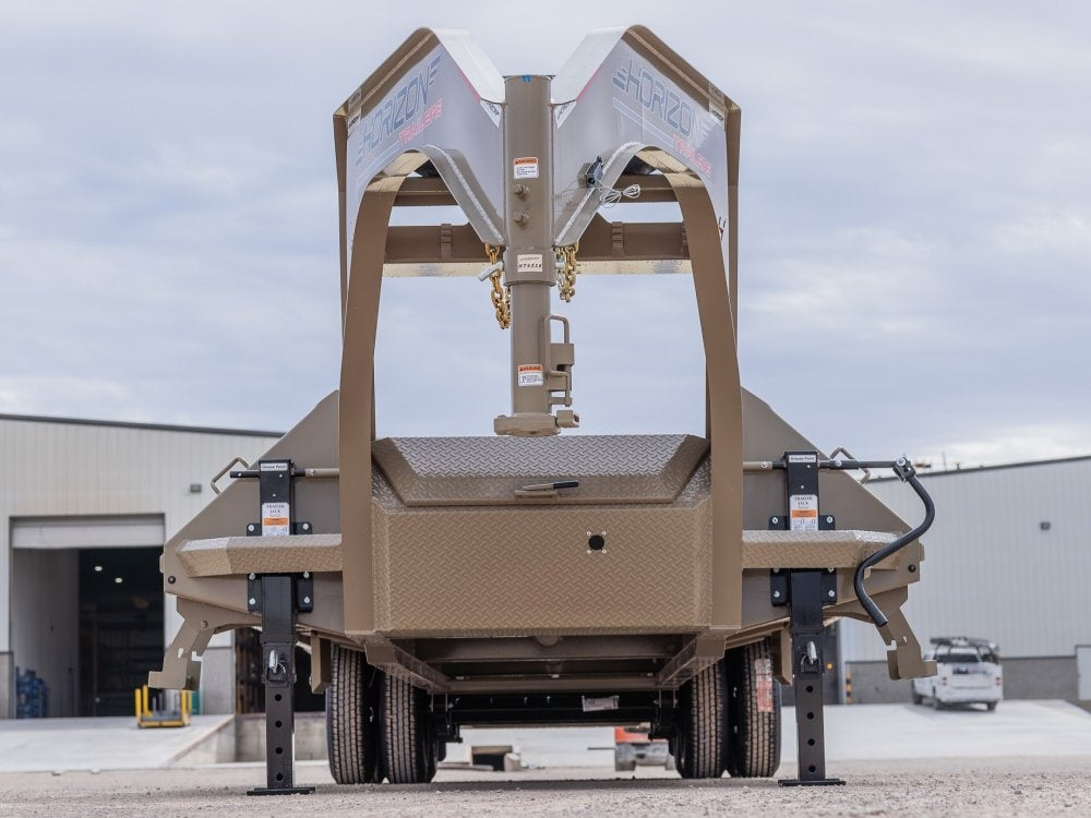 40' Horizon FHZ Gooseneck Dual Wheel Deckover Trailer Mega Ramps - (2) 10K Axles - Dual Wheel Deckover/DO 10K MR DW - Stryker Dealership Group