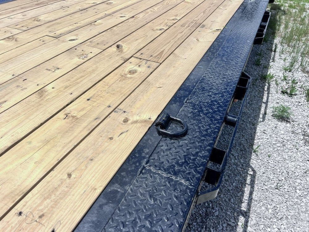 40' Iron Bull ETG Gooseneck Equipment Trailer Mega Ramps Drive Over Fenders - (3) 7,000 lb Axles - Low Profile Equipment Trailers - Equipment Trailers - Stryker Dealership Group