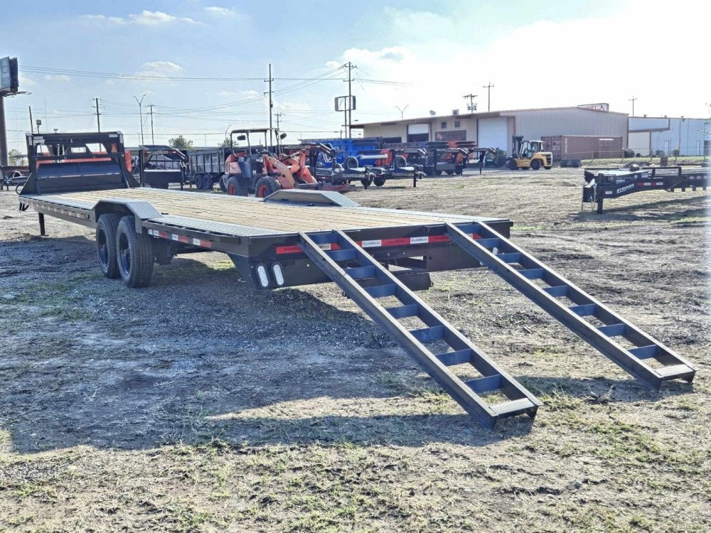 40' LDX Gooseneck 2 - 10k Axles Drive over Fenders Slide in Ramps - Drive Over Fenders/Equipment Trailers - Stryker Dealership Group