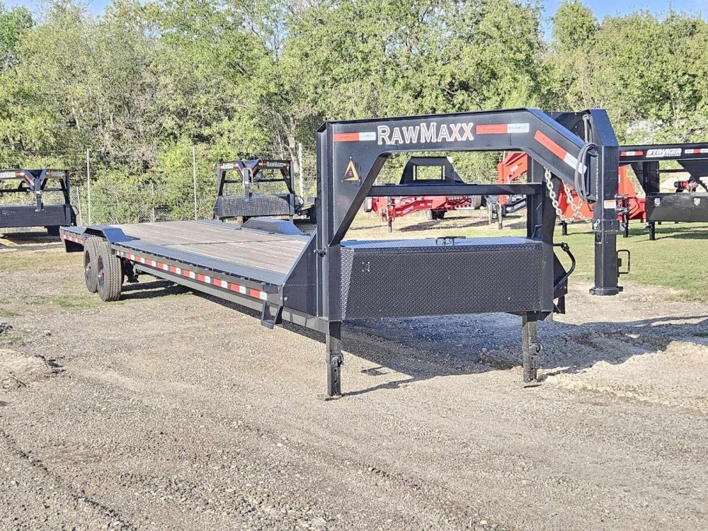 40' LDX Gooseneck 2 - 10k Axles Drive over Fenders Slide in Ramps - Drive Over Fenders/Equipment Trailers - Stryker Dealership Group