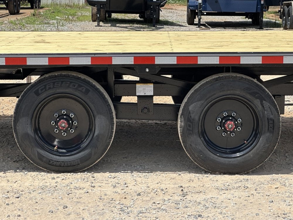 40" Max Light Gooseneck Hotshot Trailer (2) 10K Axles, 102" Wide, 10' Aluminum Ramps - Hotshot Non-CDL/DO 10K SD SS - Stryker Dealership Group
