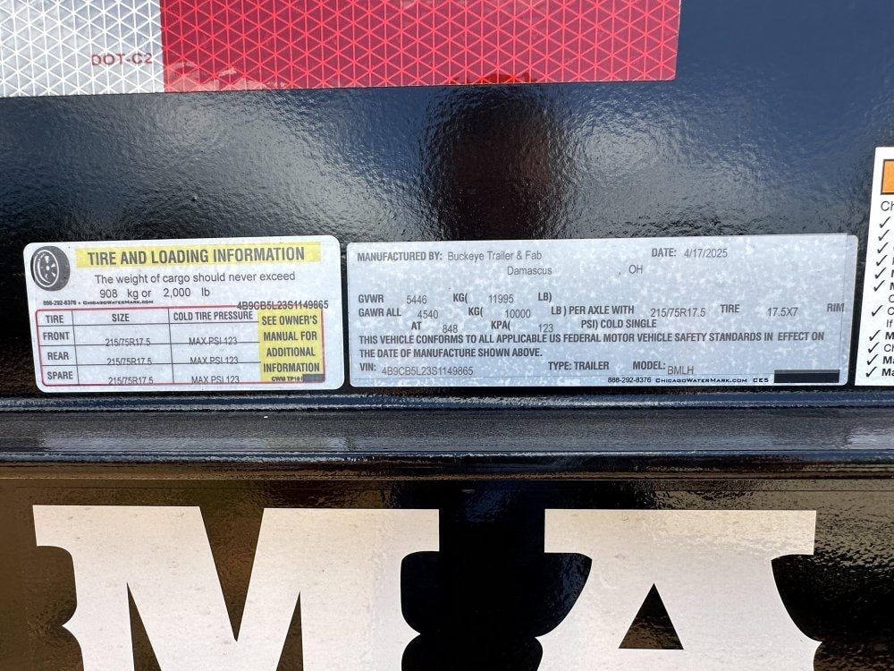 40" Max Light Gooseneck Hotshot Trailer (2) 10K Axles, 102" Wide, 10' Aluminum Ramps - Hotshot Non-CDL/DO 10K SD SS - Stryker Dealership Group