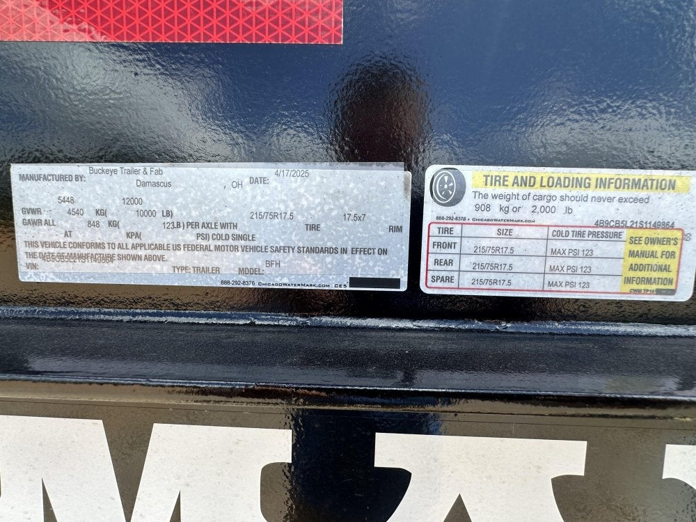 40" Max Light Gooseneck Hotshot Trailer (2) 10K Axles, 102" Wide, 10' Aluminum Ramps - Hotshot Non-CDL/DO 10K SD SS - Stryker Dealership Group