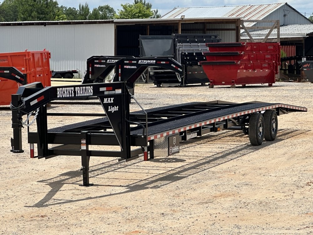 40' Max Lite Gooseneck Mesh Car Hauler (2) 7K Axles - Truck & Van Trailers/Multi Car Haulers - Stryker Dealership Group