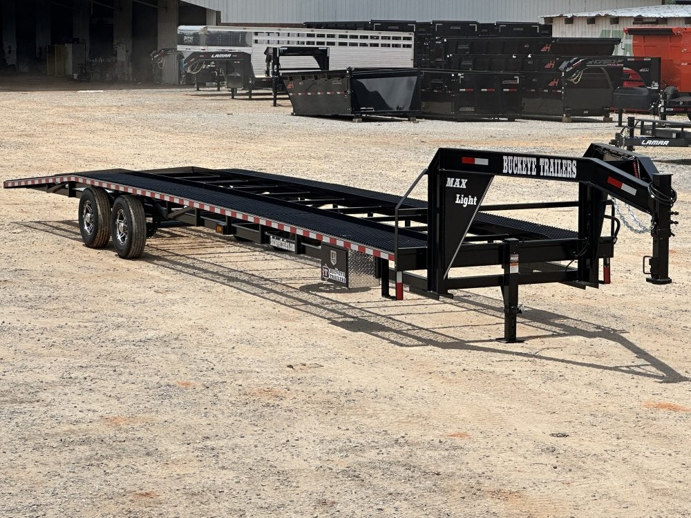 40' Max Lite Gooseneck Mesh Car Hauler (2) 7K Axles - Truck & Van Trailers/Multi Car Haulers - Stryker Dealership Group