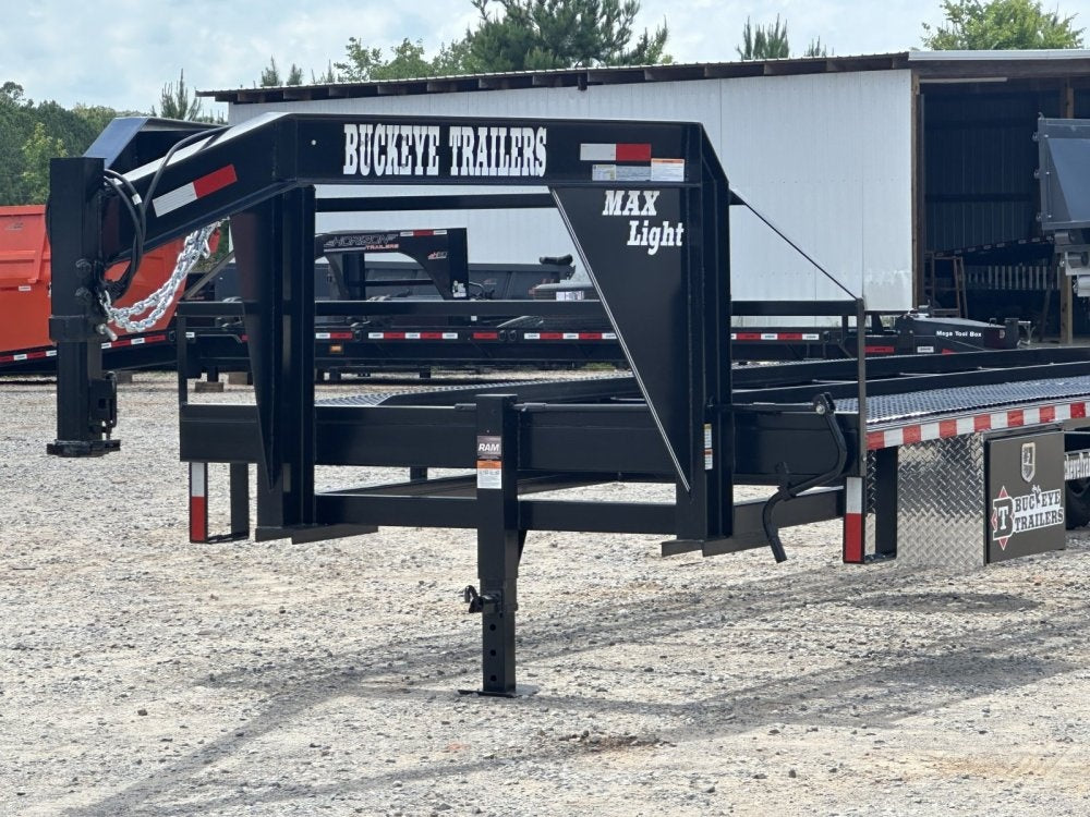 40' Max Lite Gooseneck Mesh Car Hauler (2) 8K Axles 102" Wide - Truck & Van Trailers/Multi Car Haulers - Stryker Dealership Group