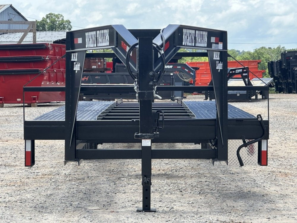 40' Max Lite Gooseneck Mesh Car Hauler (2) 8K Axles 102" Wide - Truck & Van Trailers/Multi Car Haulers - Stryker Dealership Group