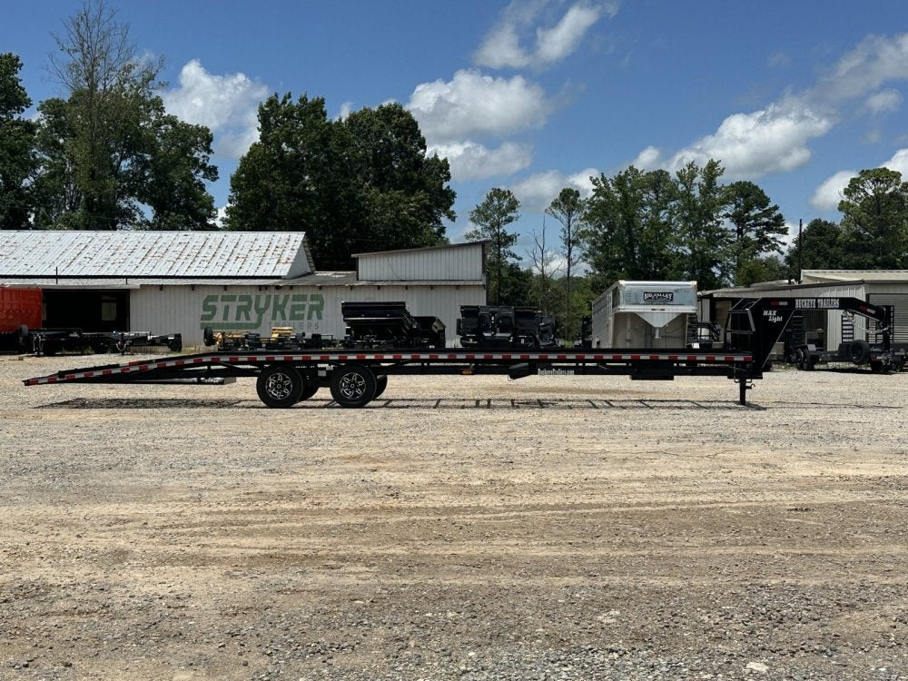 40' Max Lite Gooseneck Mesh Car Hauler (2) 8K Axles 102" Wide - Truck & Van Trailers/Multi Car Haulers - Stryker Dealership Group
