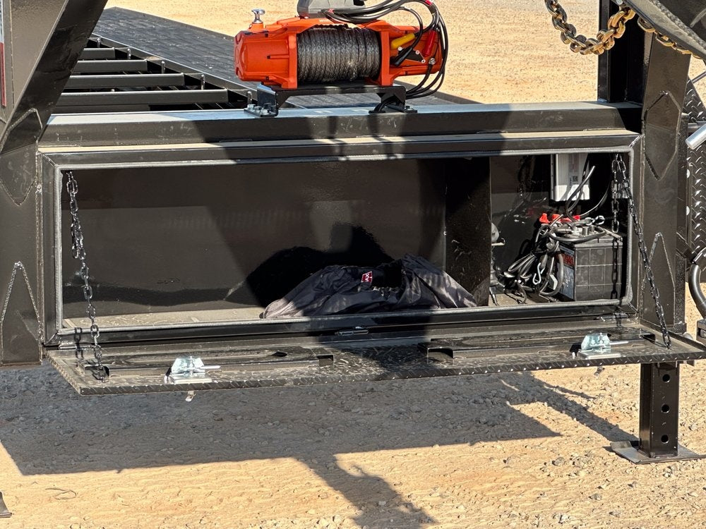 40' Mesh Deck (2) 8k Axles - 12k GVWR Derated- 14 Ply Tires w/Spare - 10' Aluminum Ramps - Warrior W - Truck & Van Trailers/Truck & Van Trailers - Stryker Dealership Group