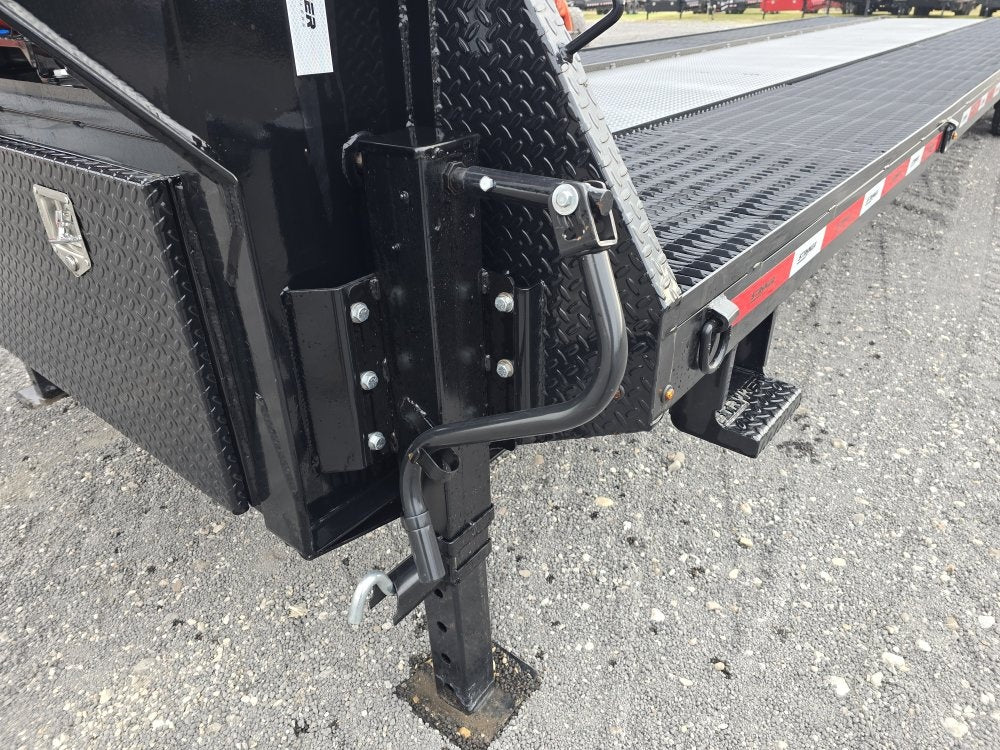 40' Mesh Deck (2) 8k Axles - 12k GVWR Derated- 14 Ply Tires w/Spare - 10' Aluminum Ramps - Warrior W - Two Car Hauler/Truck & Van Trailers - Stryker Dealership Group