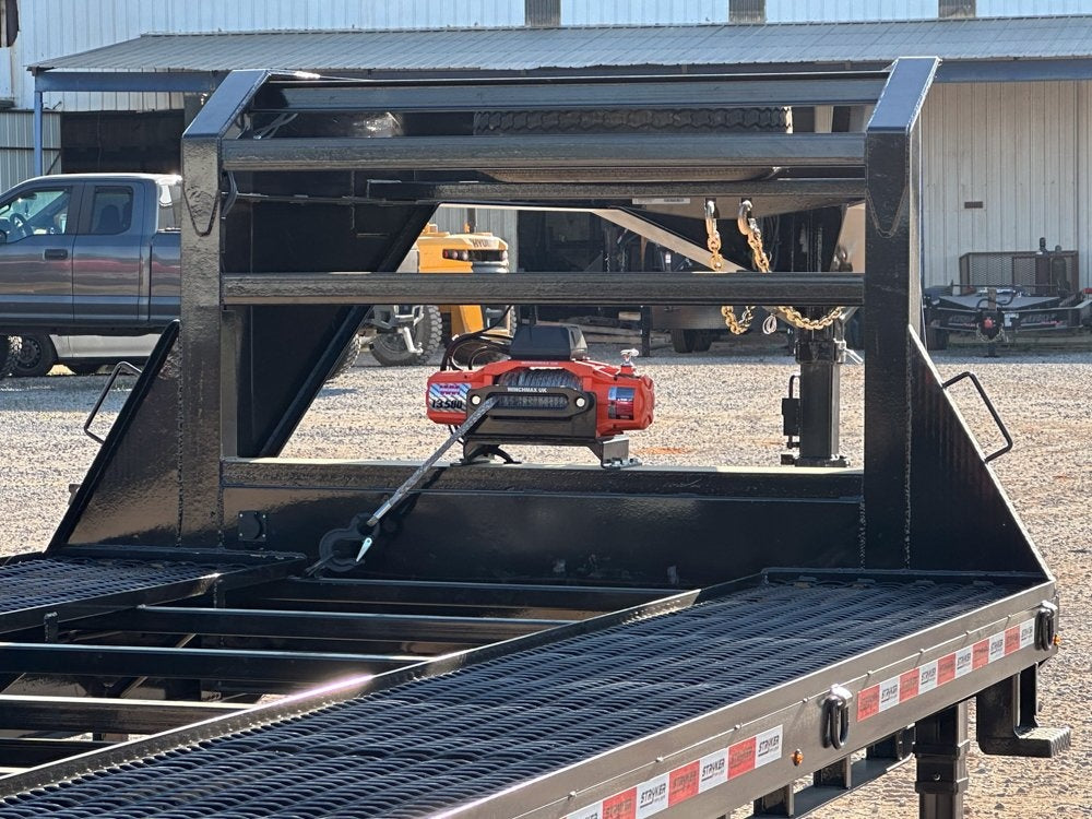 40' Mesh Deck (2) 8k Axles - 12k GVWR Derated- 14 Ply Tires w/Spare - 10' Aluminum Ramps - Warrior W - Truck & Van Trailers/Multi Car Haulers - Stryker Dealership Group