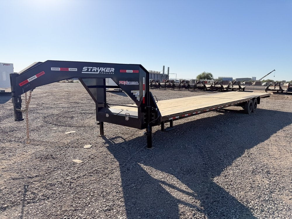 40' Stryker ELITE Gooseneck (2) 8k Axles 14ply tires Straight Deck - Hotshot Non-CDL/DO 8K SD - Stryker Dealership Group