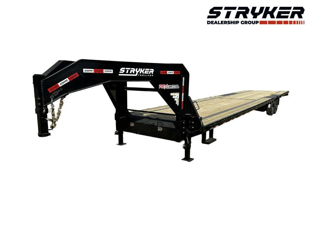 40' Stryker ELITE Gooseneck (2) 8k Axles 14ply tires Straight Deck - Hotshot Non-CDL/DO 8K SD - Stryker Dealership Group