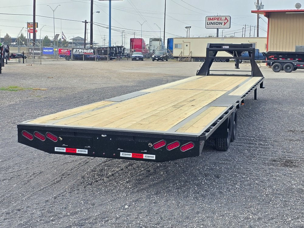 40' Stryker ELITE Gooseneck (2) 8k Axles 14ply tires Straight Deck - Hotshot Non-CDL/DO 8K SD - Stryker Dealership Group