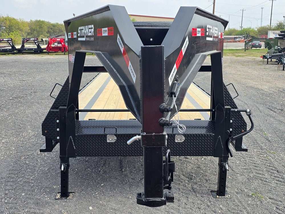 40' Stryker ELITE Gooseneck (2) 8k Axles 14ply tires Straight Deck - Hotshot Non-CDL/DO 8K SD - Stryker Dealership Group