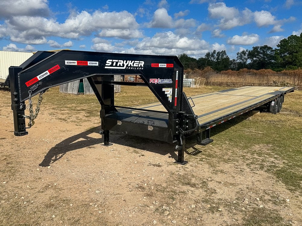40' Stryker ELITE Gooseneck (2) 8k Axles 14ply tires Straight Deck - Hotshot Non-CDL/DO 8K SD - Stryker Dealership Group