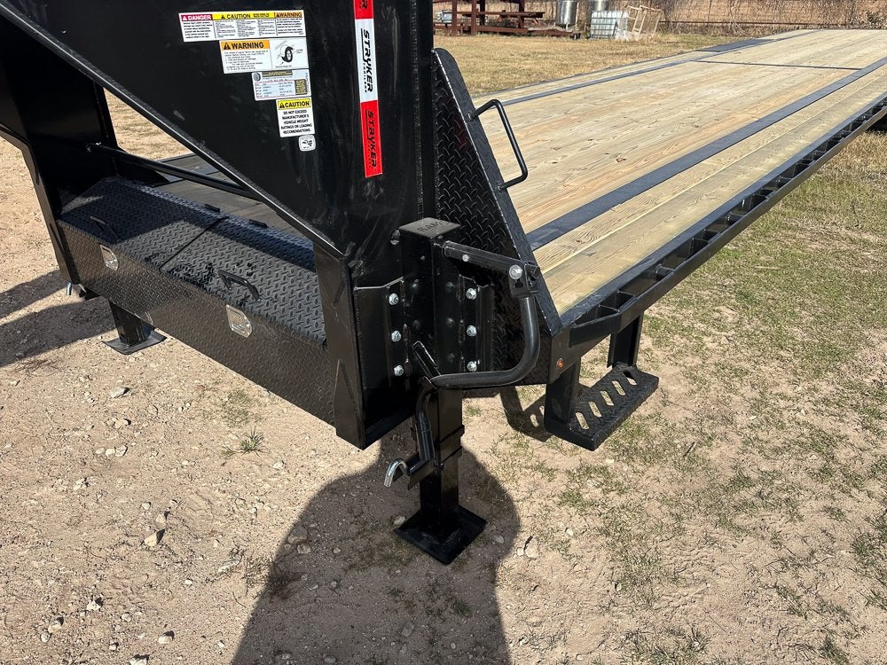 40' Stryker ELITE Gooseneck (2) 8k Axles 14ply tires Straight Deck - Hotshot Non-CDL/DO 8K SD - Stryker Dealership Group